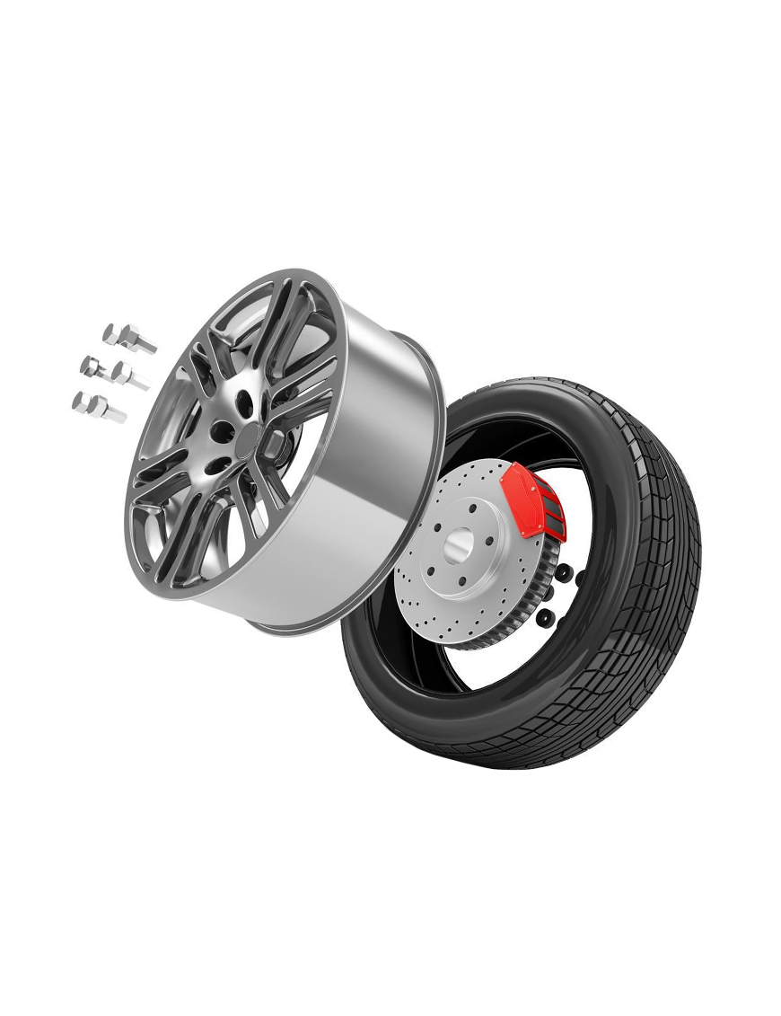Buy wheel rim hub watch custom design
