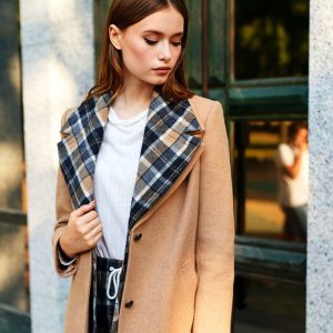 Stylish Woolen Coat For Girls For Winter