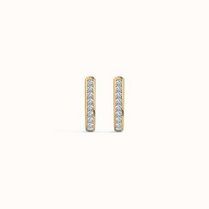 The Tamasvini Gold and Diamond Nosepin for Women