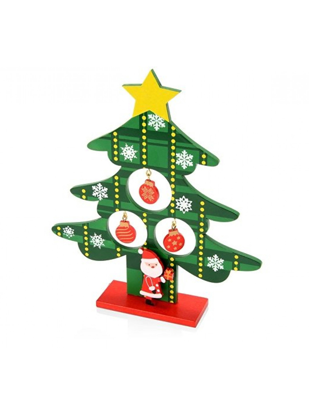Mini Tabletop Wooden Christmas Tree, Desktop Christmas Tree