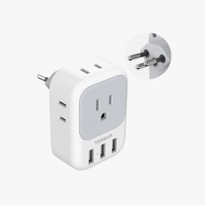 Ceptics India to Europe & More Travel Adapter Plug