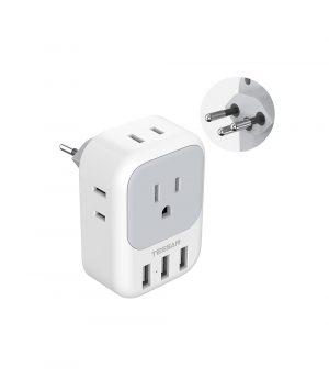 Ceptics India to Europe & More Travel Adapter Plug