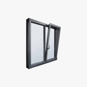 Aluminium Tilt Turn Window For Bathroom