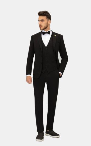 Men's Casual Business Flower Suit
