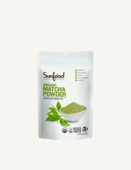 Sunfood organic matcha powder