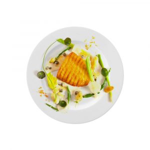 Grilled Pollock Or Coalfish