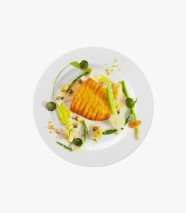 Grilled Pollock Or Coalfish