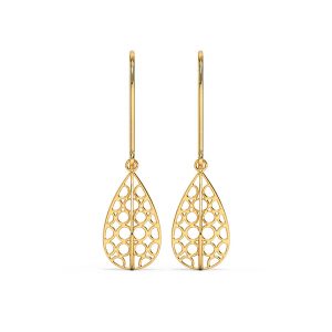 Kisna Hallmarked Gold Earring for Women