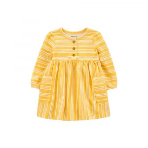Max Baby-Girls Cotton Classic Knee-Length Dress