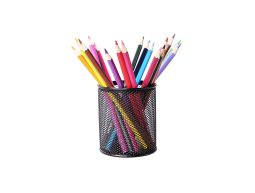 Metal Mesh Pen Pencil Holder